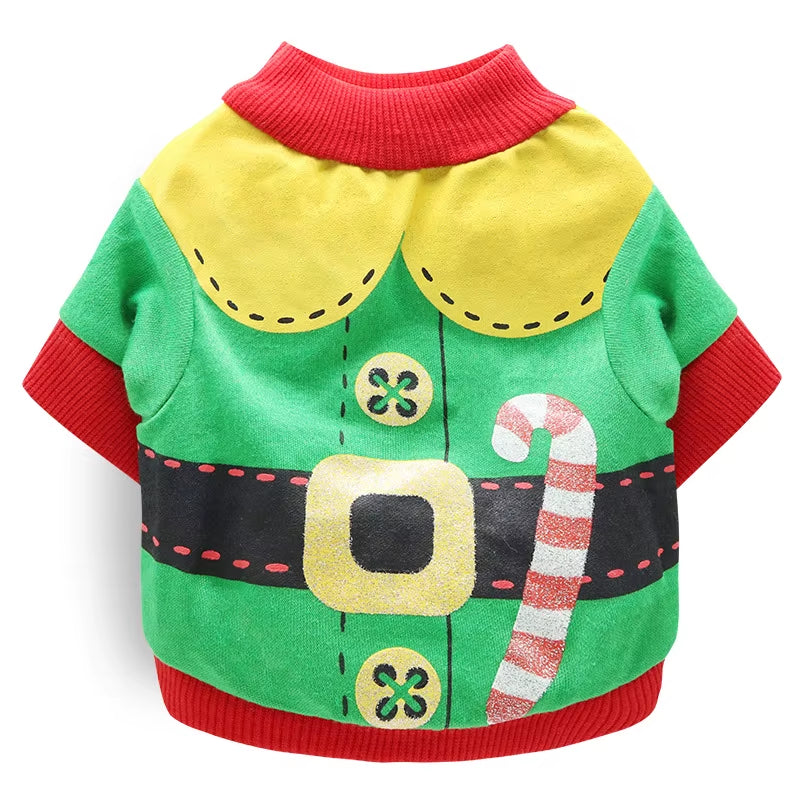 Dog Clothes for Small Dogs Pet Hoodies Halloween Christmas Cat Puppy Warm Shirt Dogbaby Clothing for Chihuahua Costume Pet Items