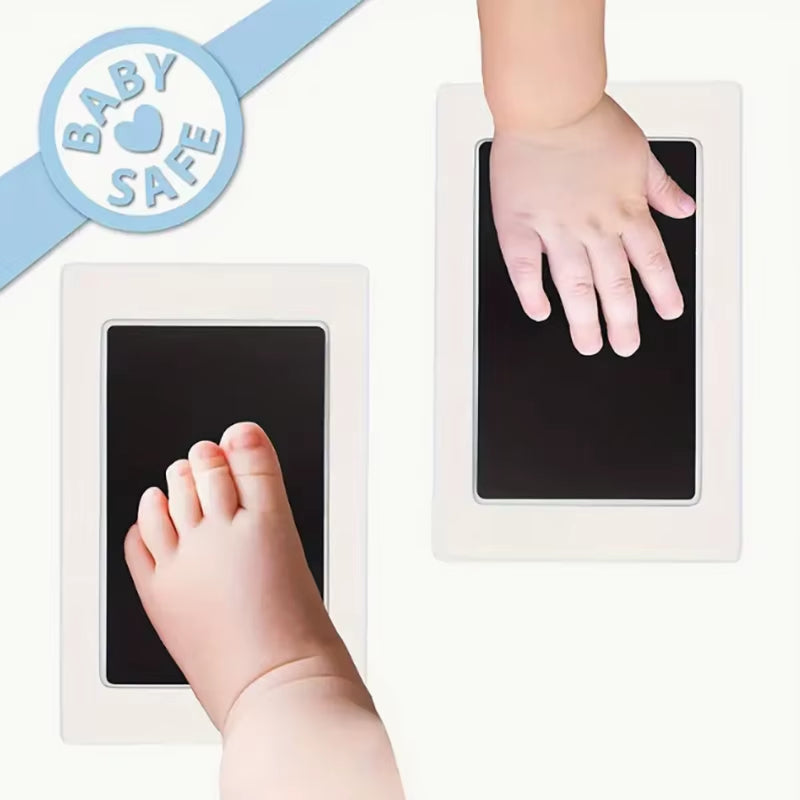 Pet Paw Print Set Children'S Baby Handprint Footprint Photosensitive Ink Pad Memorial Album Postcard DIY Production