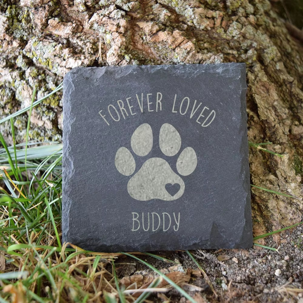 Dog Memorial Garden Stone Pet Memorial Gift Dog Pet Loss Bereavement Gifts Dogs Garden Path Stone Pet Grave Marker