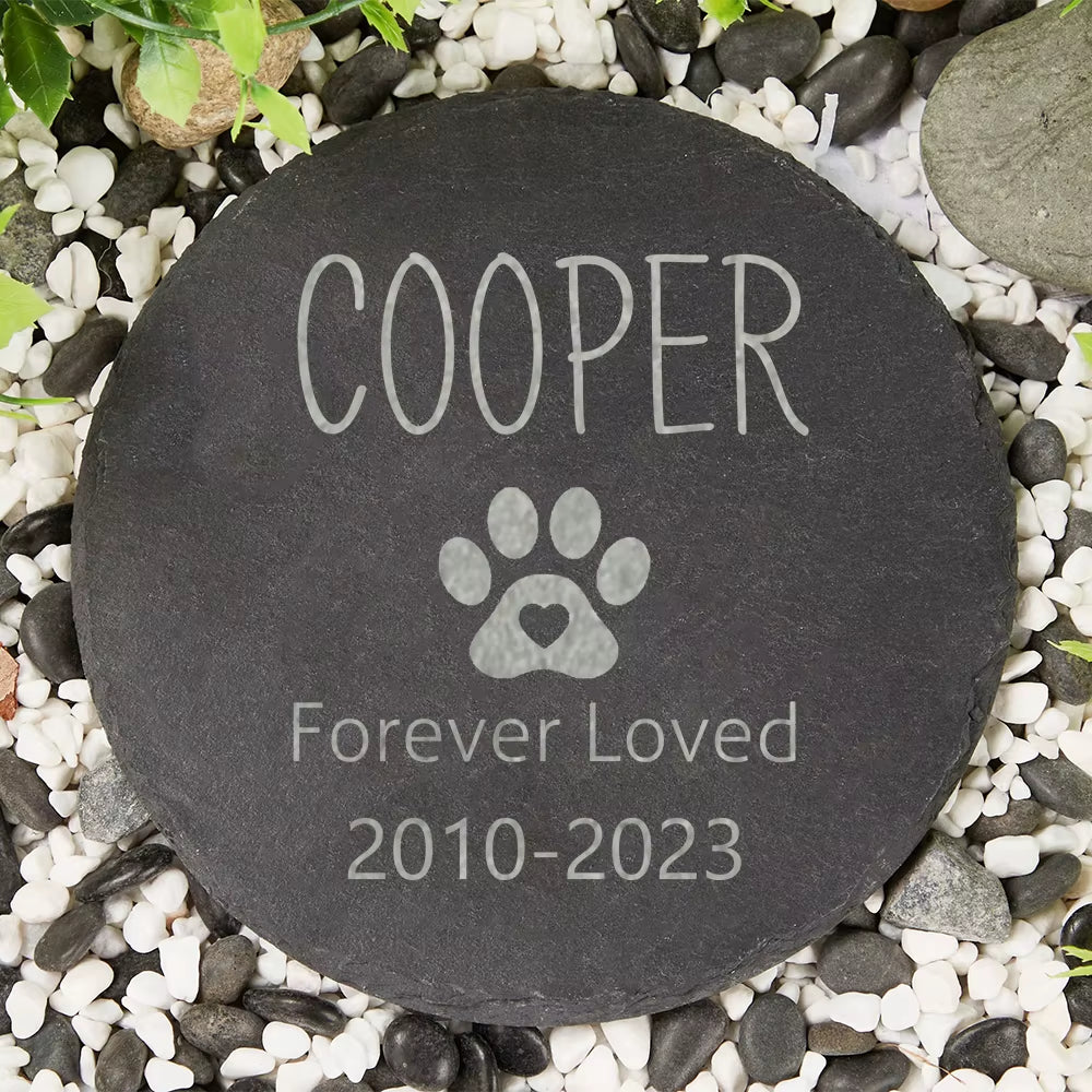 Dog Memorial Garden Stone Pet Memorial Gift Dog Pet Loss Bereavement Gifts Dogs Garden Path Stone Pet Grave Marker