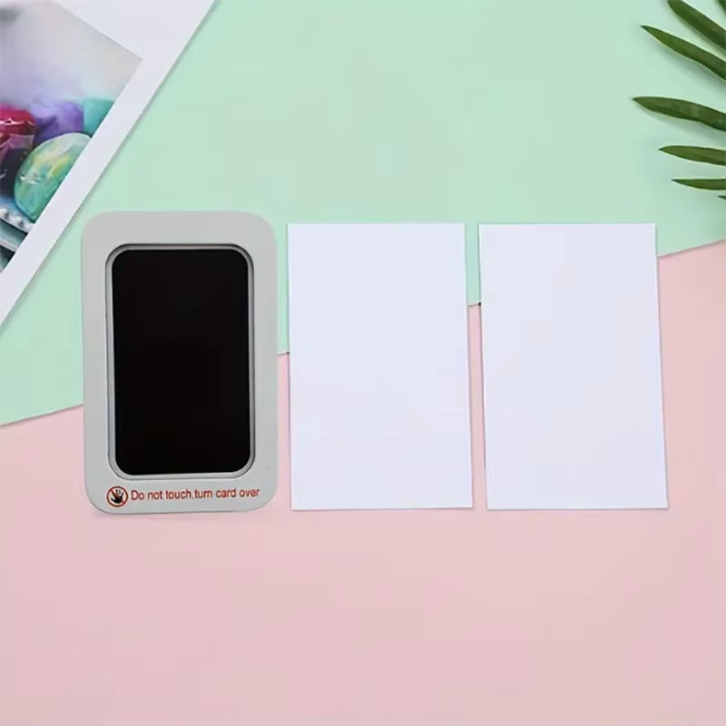 Pet Paw Print Set Children'S Baby Handprint Footprint Photosensitive Ink Pad Memorial Album Postcard DIY Production