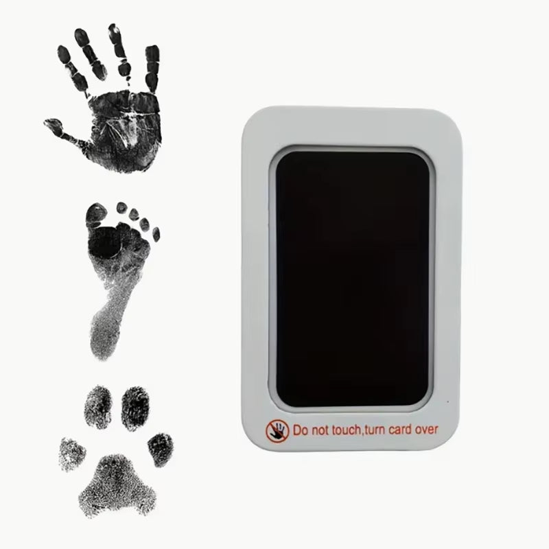 Pet Paw Print Set Children'S Baby Handprint Footprint Photosensitive Ink Pad Memorial Album Postcard DIY Production
